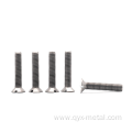 Custom Titanium Countersunk Head Screws for Industry